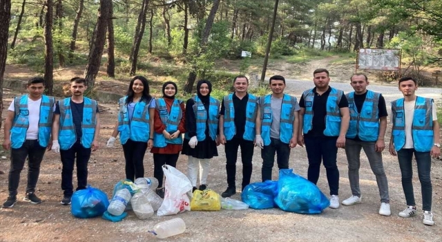 Karabük’te AK Parti Gençlik Kollarından çevre temizliği