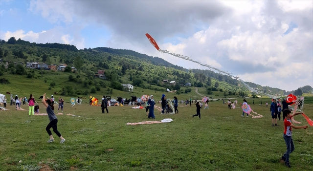 Abant Gölü Milli Parkı’nda uçurtma şenliği