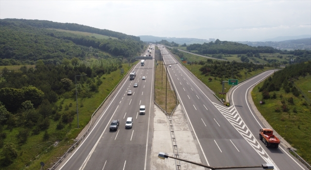 Anadolu Otoyolu’nun Bolu geçişinde İstanbul istikameti ulaşıma açıldı