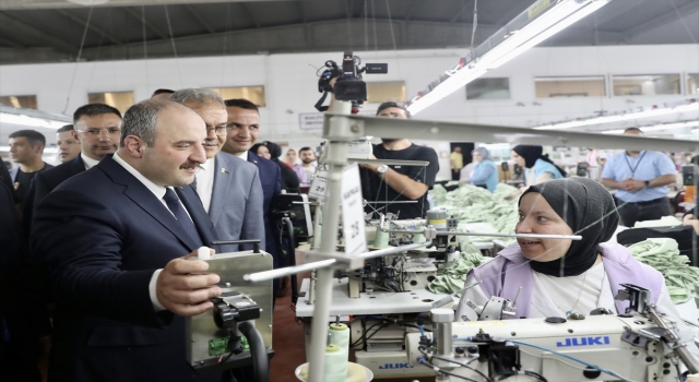 Sanayi ve Teknoloji Bakanı Mustafa Varank, Ordu’da çeşitli ziyaretler gerçekleştirdi