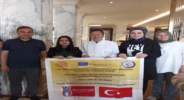 Öğretmen ve öğrenciler Erasmus Programı kapsamında Almanya’ya gitti