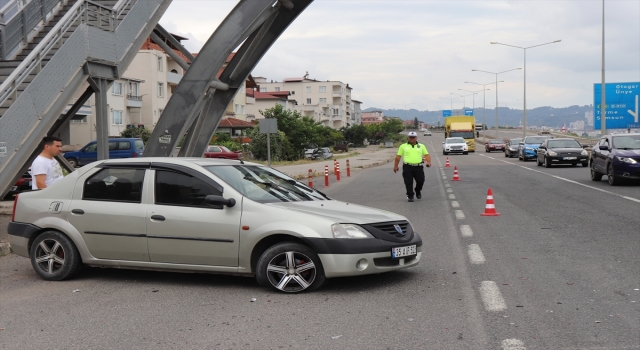 Trafik kazasında 3 kişi yaralandı