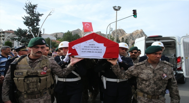 Şehit Özel Harekat Polisi Çalışgan, Tokat’ta son yolculuğuna uğurlandı