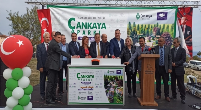 Safranbolu’da park temeli atıldı