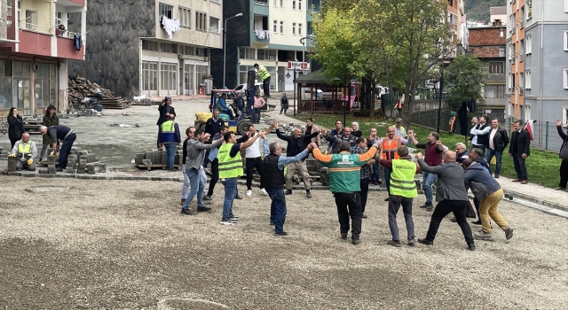 Artvin’in cadde ve sokakları yenileniyor