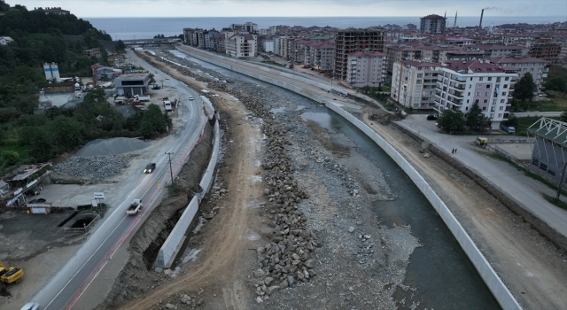 1 ilçe, 7 mahalle ve 280 hektar tarım arazisi taşkınlardan korunacak