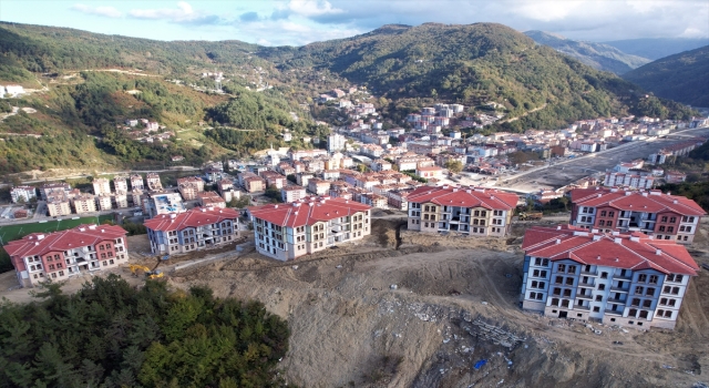 Bozkurt’ta selzedeler için yapılan TOKİ konutlarında sona gelindi