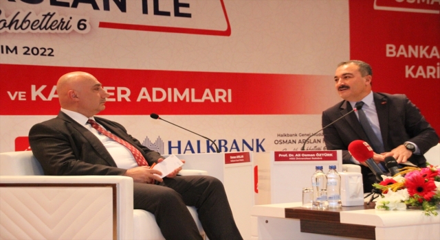 Halkbank Genel Müdürü Arslan, Hitit Üniversitesi öğrencileriyle buluştu: