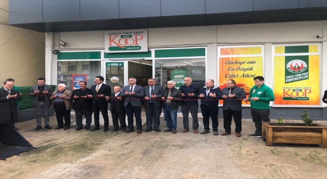 Terme’de Tarım Kredi Kooperatif Mini Market açıldı