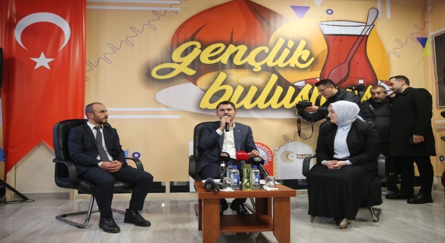 Bakan Murat Kurum, Giresun’da gençlerle buluştu: