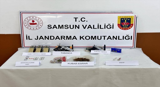 Samsun’da uyuşturucu operasyonunda 2 zanlı yakalandı