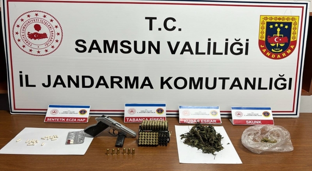 Samsun’da uyuşturucu ticareti yaptığı iddiasıyla 3 kişi yakalandı