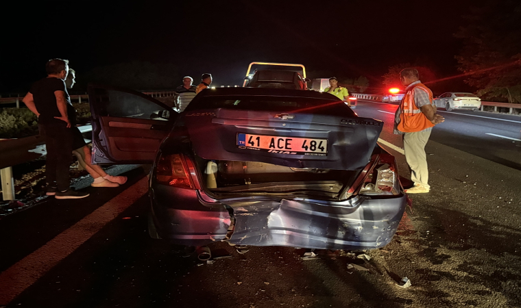 Anadolu Otoyolunda zincirleme trafik kazası ulaşımı aksattı