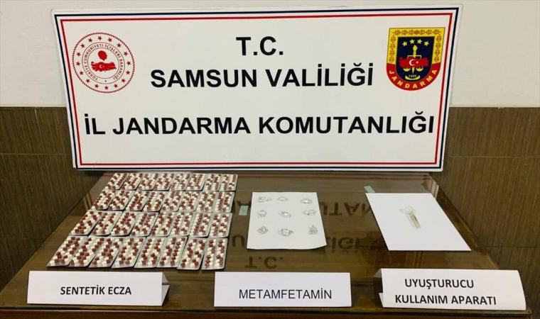 Samsun’daki uyuşturucu operasyonunda 2 kişi gözaltına alındı