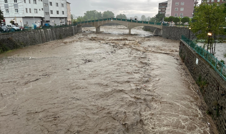 Samsun’da sağanak, tarım arazileri su altında kaldı, iş yerlerini su bastı