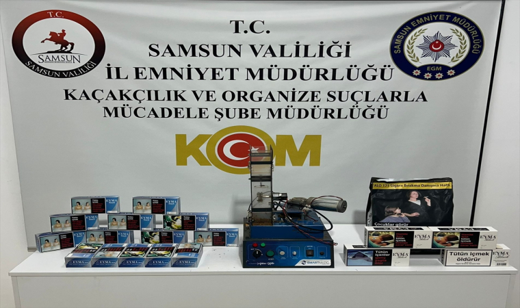 Samsun’da kaçakçılık operasyonunda 2 şüpheli yakalandı