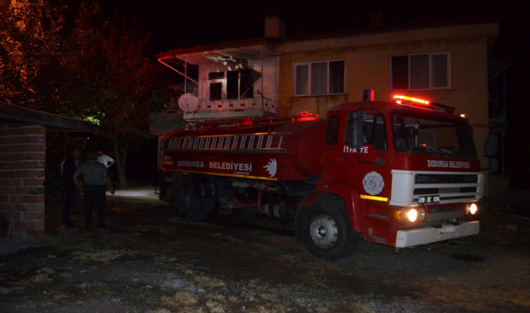 Çorum’da evde çıkan yangın itfaiye ekiplerince söndürüldü