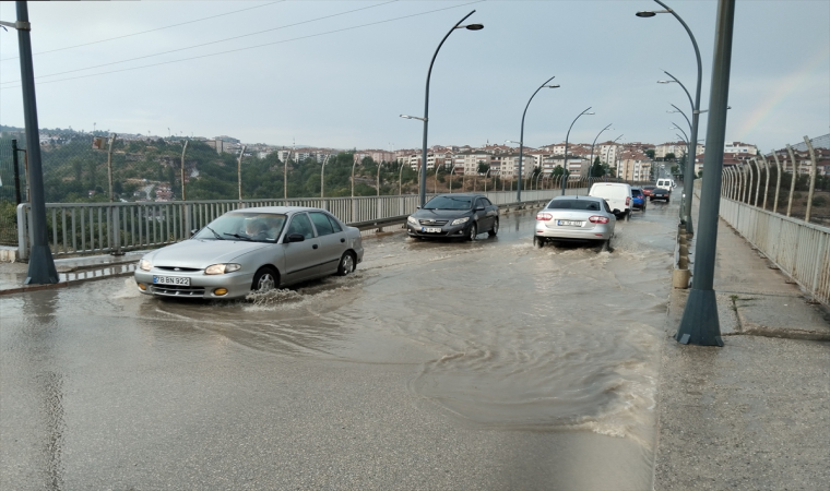 Karabük’te sağanak etkili oldu