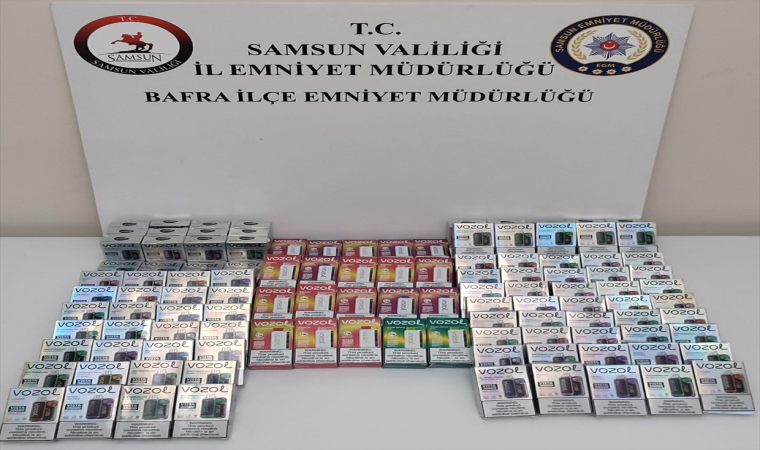 Samsun’da kaçakçılık oerasyonunda 2 kişi yakalandı