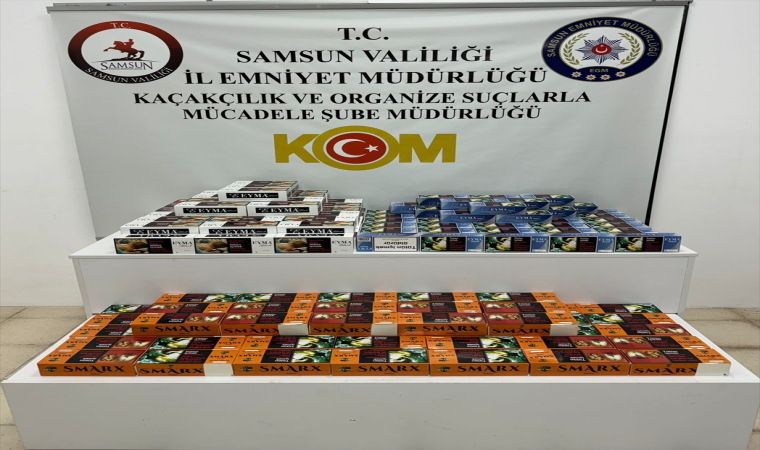 Samsun’da uyuşturucu ve kaçakçılık operasyonunda 2 kişi yakalandı