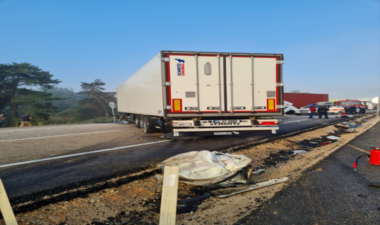 Bolu’da zincirleme trafik kazasında 5 kişi yaralandı