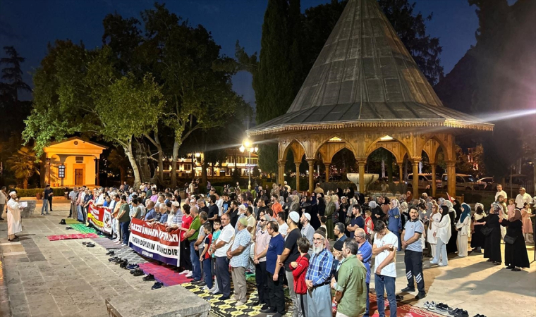 Amasya’da Gazze’de vefat edenler için dua edildi