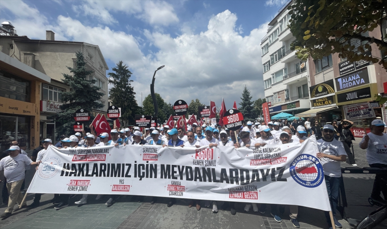 MemurSen bağlı sendikalar Bolu’dan Ankara’ya yürüyüş başlattı