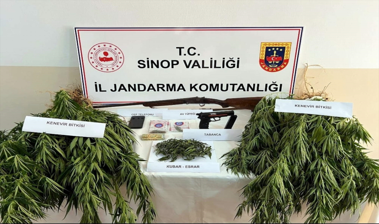 Sinop’ta jandarma ekipleri uygulamalarda 18 kişiyi yakaladı