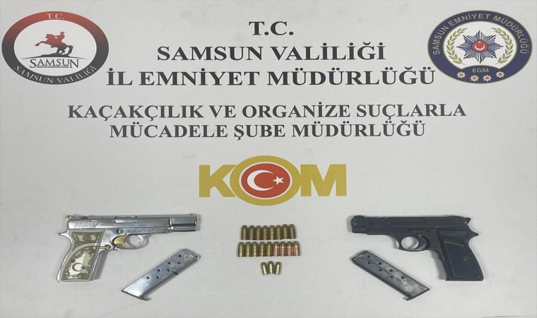 Samsun’da kaçakçılık operasyonunda 2 zanlı yakalandı