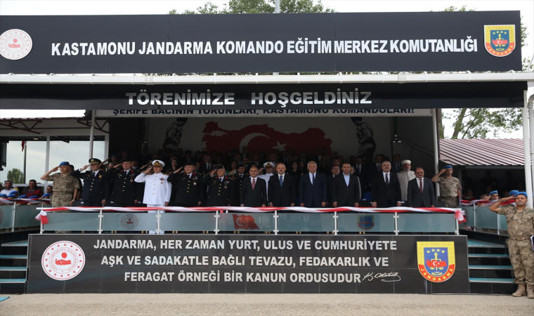 Kastamonu’da eğitimlerini tamamlayan uzman erbaşlar yemin etti