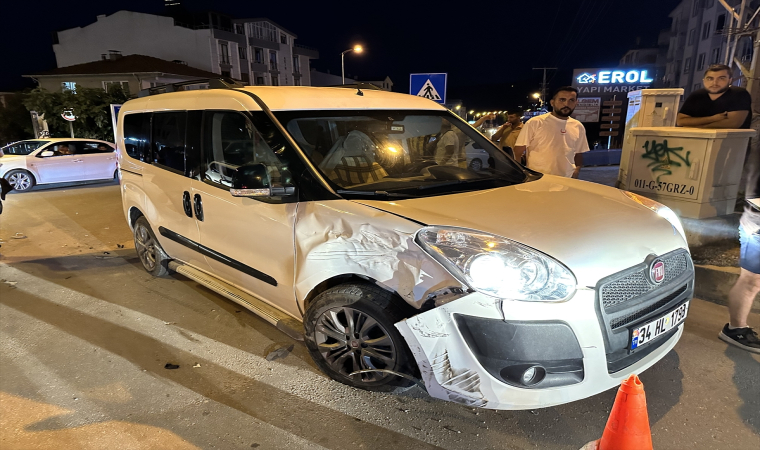 Gerze’de motosikletle otomobilin çarpıştığı kazada 1 kişi yaralandı