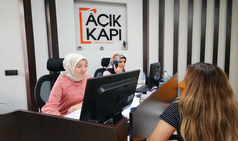 Artvin’de ”Açık Kapı”ya 6 ayda 557 başvuru yapıldı