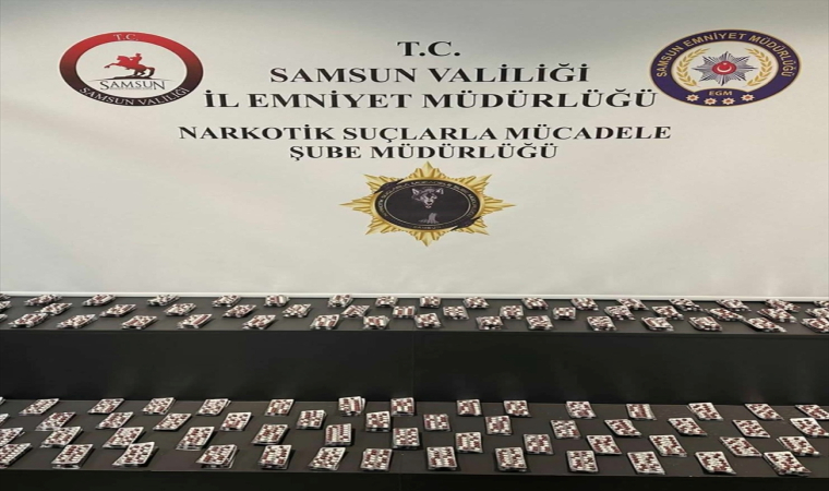 Samsun’da narkotik denetimlerinde 8 şüpheli yakalandı