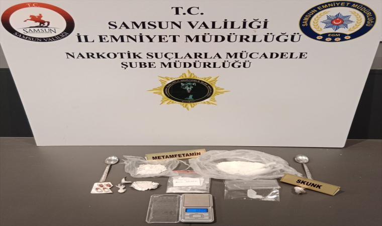 Samsun’da uyuşturucu operasyonu