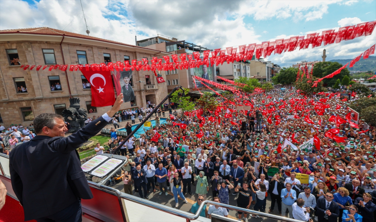 CHP Genel Başkanı Özel, Giresun’da konuştu