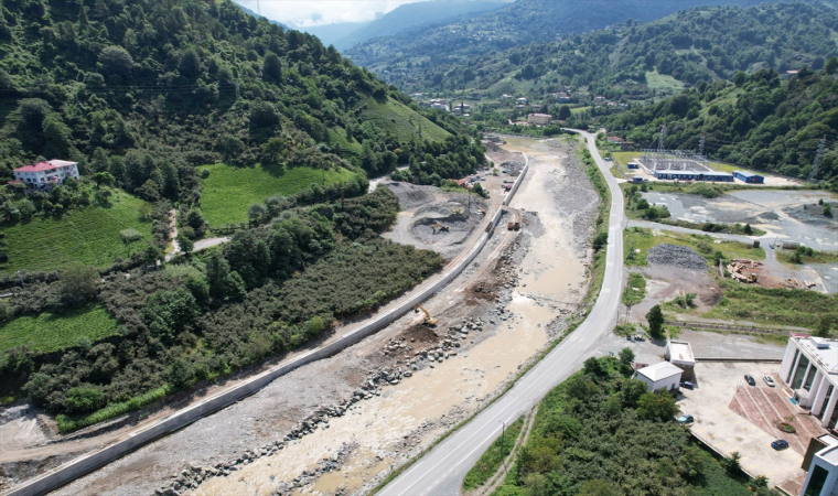 Kapisre Deresi Taşkın Koruma Projesinin ikinci etabına başlandı