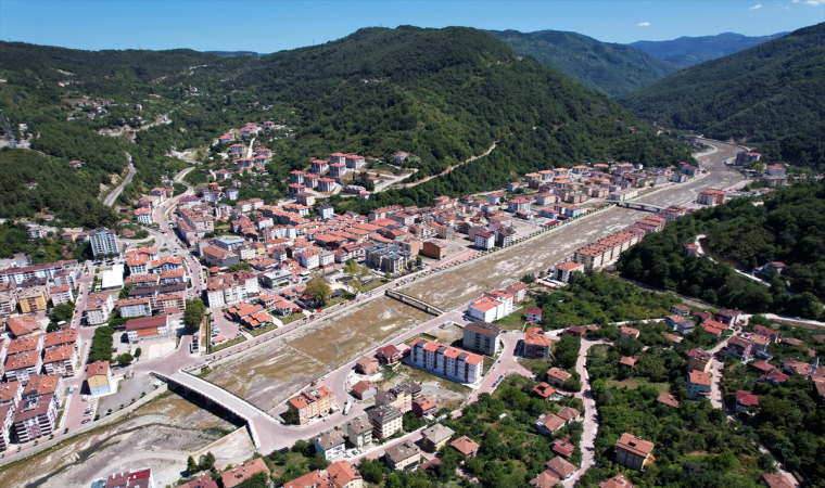 Bozkurt’ta taşkınların önüne set çekildi