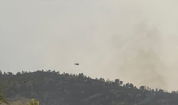 Yangın nedeniyle Gerede’nin Demirler köyü tahliye edildi