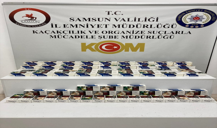 Samsun’da 20 bin makoran ele geçirildi