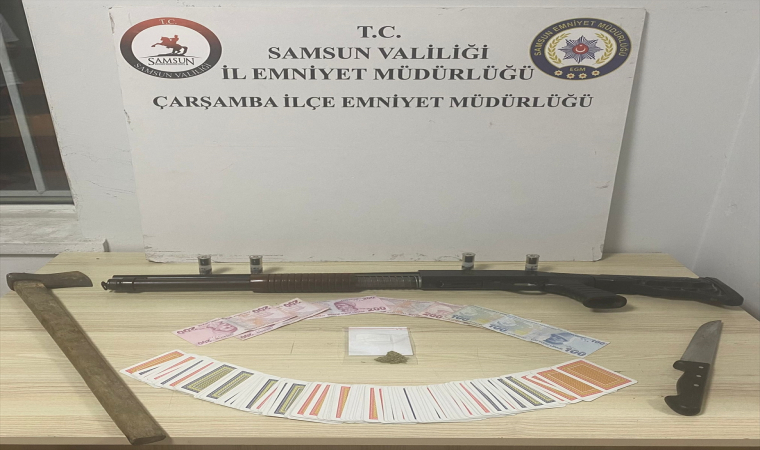 Samsun’da kumar oynayan 7 kişiye 44 bin 975 lira para cezası kesildi