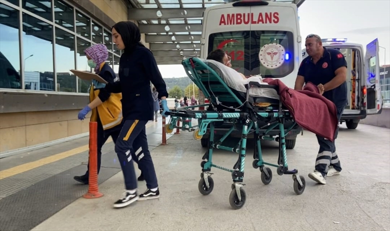 Çorum’da metan gazından etkilenen 2 işçi tedavi altına alındı