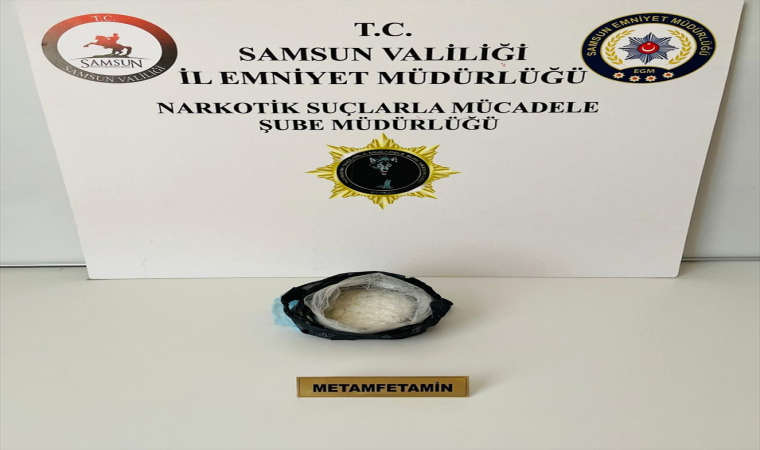 Samsun’da aracında narkotik madde bulunduran kişi yakalandı