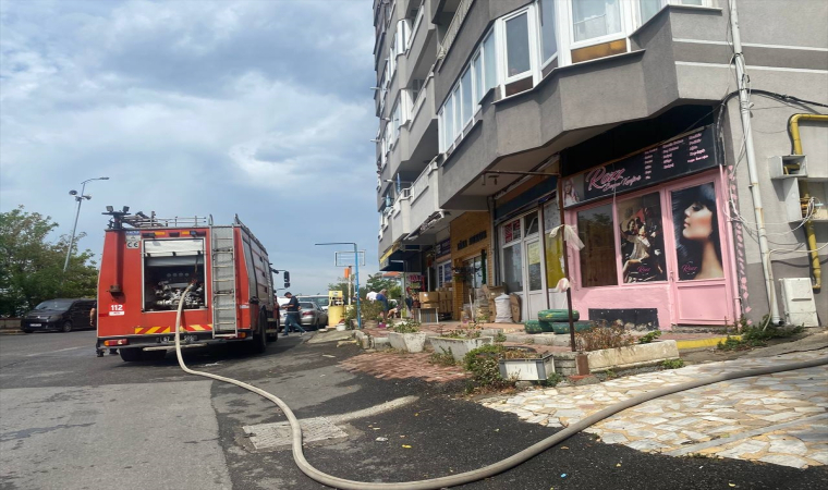 Zonguldak’ta çıkan yangında ev hasar gördü