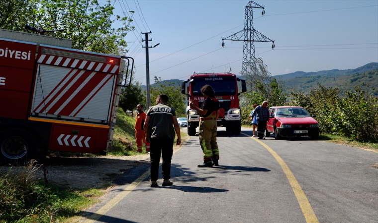 Düzce’de ormanlık alanda çıkan yangın kontrol altına alındı