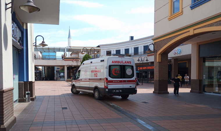 Samsun’da merdivenden düşen işçi yaralandı