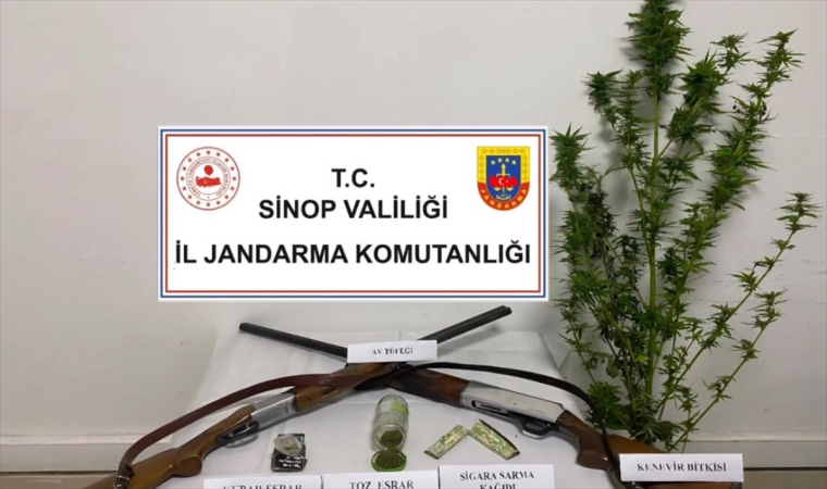 Sinop’ta uyuşturucu operasyonunda bir kişi yakalandı