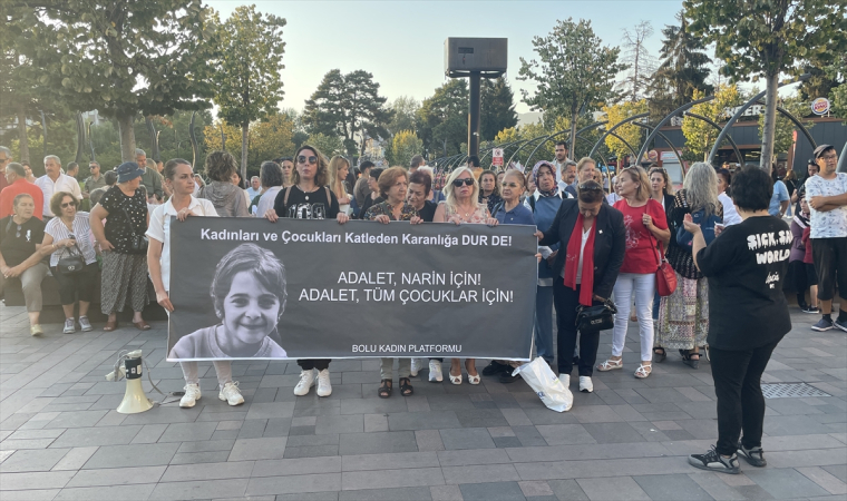 Kadın platformu üyeleri, Narin Güran’ın öldürülmesini protesto etti