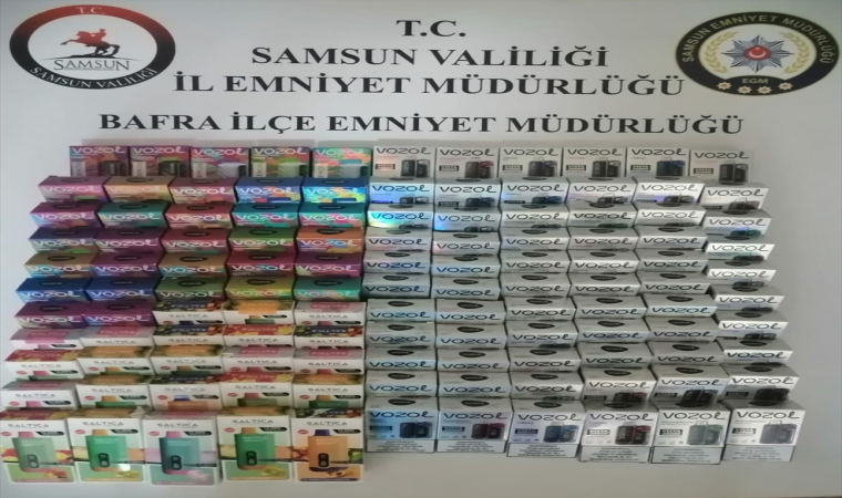 Samsun’da kaçakçılık operasyonunda 2 zanlı yakalandı