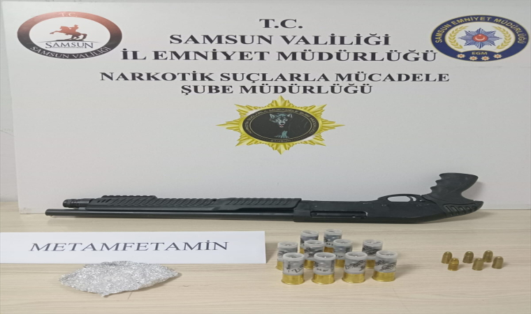 Samsun’da uyuşturucu operasyonunda 2 kişi gözaltına alındı