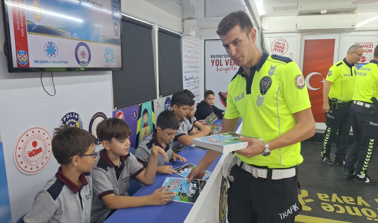 Mobil Trafik Eğitim Tırı Bafra’da